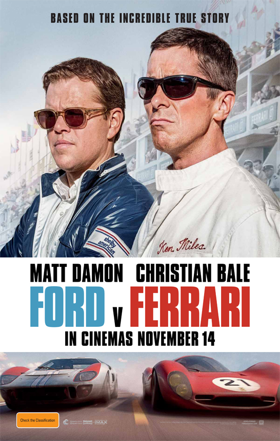 Ford v Ferrari Cineplex Cinemas Australia
